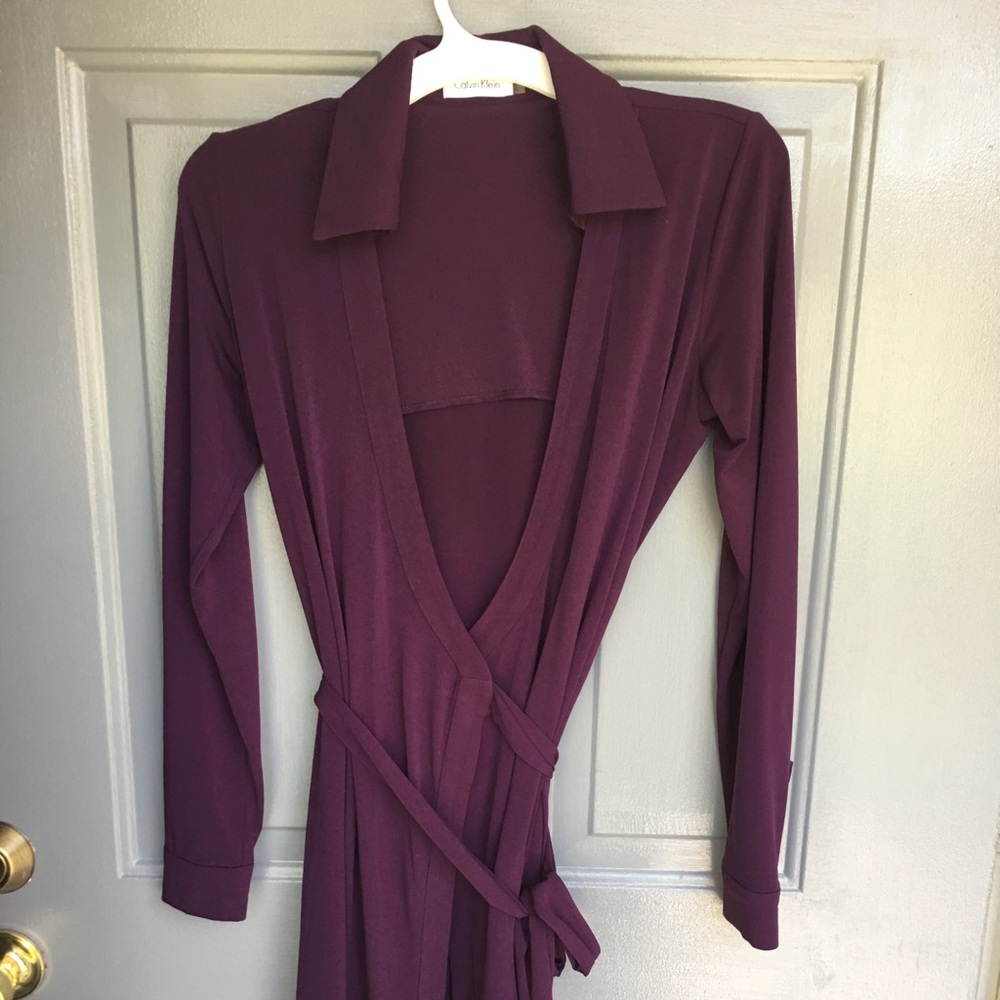 Calvin Klein Wrap Dress